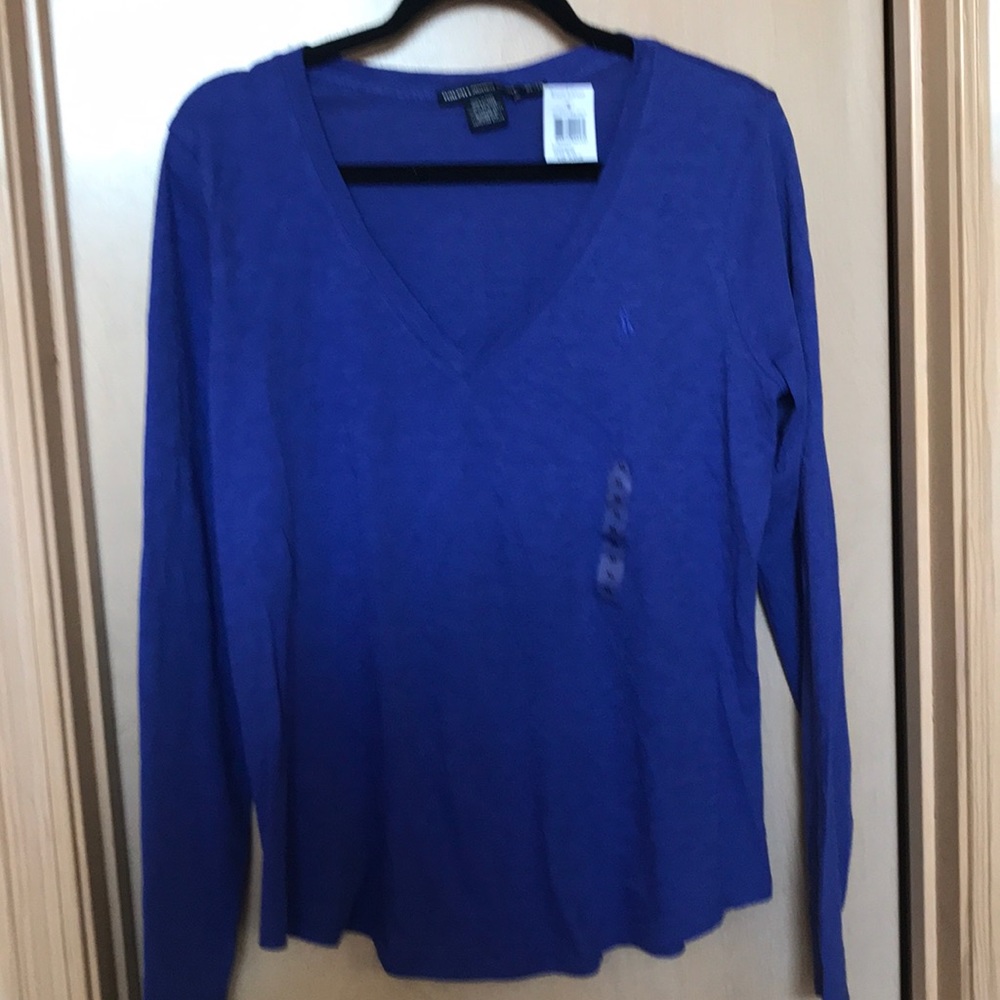 Long sleeve polo shirt